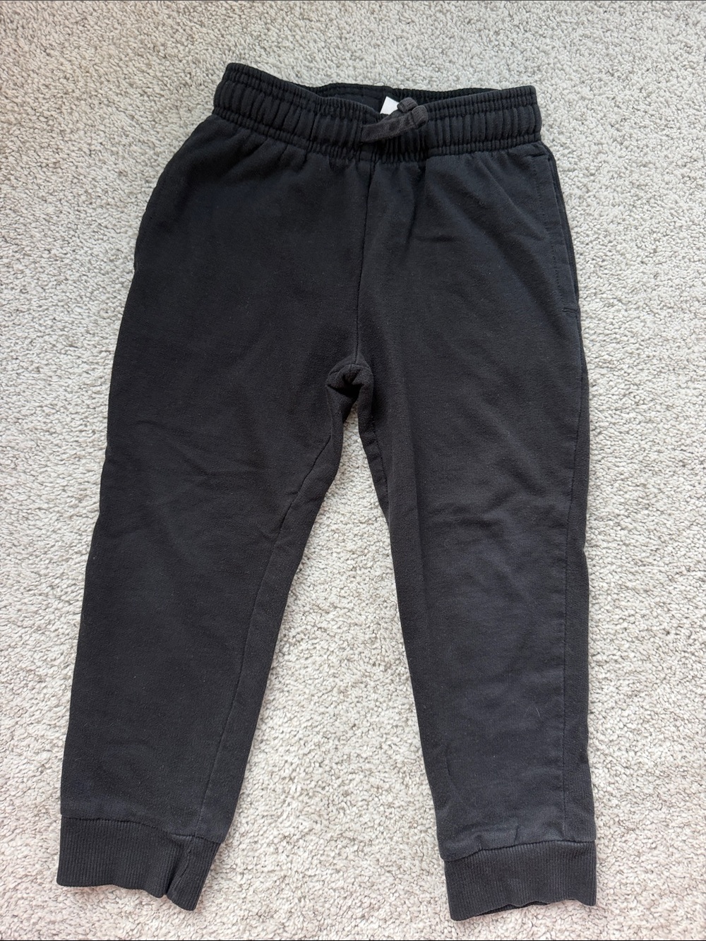 Kids Black Jogger Sweatpants - Comfortable Everyday Bottoms